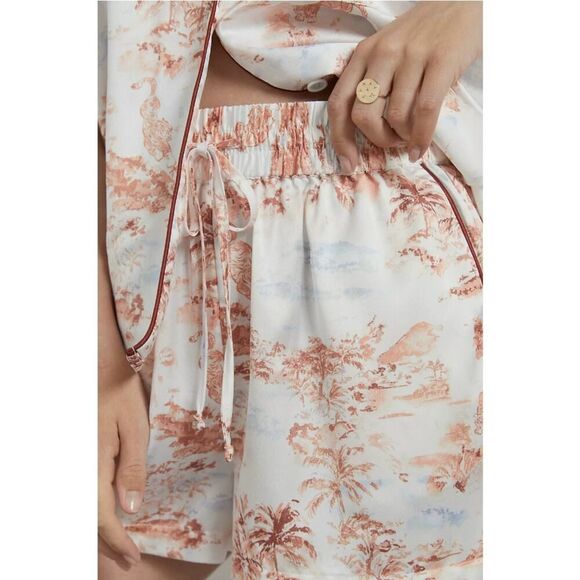 Anthropologie L Space Nova Tropique Pajama Short SET - Size M - New - Picture 7 of 10